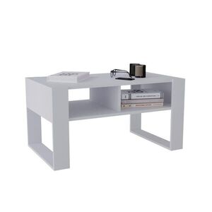 CraftPAK KONZOLOVÝ STOLEK Dřevotřísková deska obdélníkový stabilní Bílý 45/53, 6/92 cm obraz