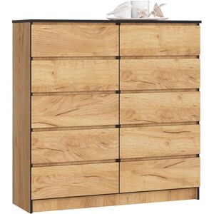 RAUMHIRSCH FURNITURE KOMODA dub Craft 121/120/40 obraz