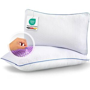 Schlaftroll KRČNÍ POLŠTÁŘ 40/80 cm – ergonomický polštář z paměťové pěny – chladivý komfort pro regenerující spánek obraz