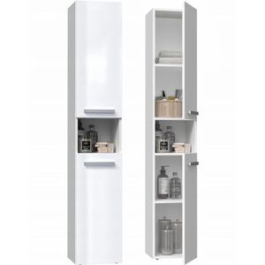 RAUMHIRSCH FURNITURE KOUZELNA SKŘÍŇ Bílá, lesklá bílá 31/174/30 obraz