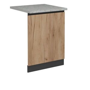 Vicco ČELNÍ PANEL MYČKY R-Line Zlatý mocný dub 60 cm s pracovní deskou obraz
