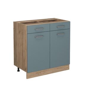 Vicco SPODNÍ SKŘÍŇKA KUCHYŇSKÉ LINKY R-Line Modrošedá 80 cm bez pracovní desky obraz