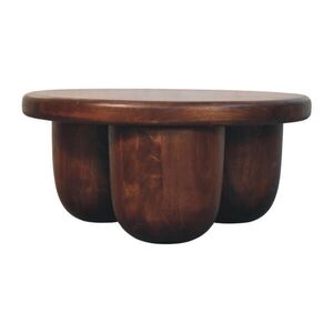 Artisan Furniture KOMODA Povrchová úprava v barvě kaštanu, 3 zásuvky, hnědá obraz