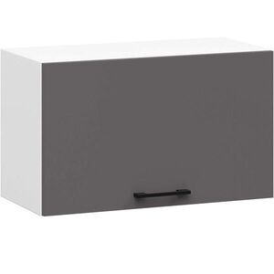 RAUMHIRSCH FURNITURE ZÁVĚSNÁ SKŘÍŇ Bílá, grafitově šedá 29/60/30 obraz