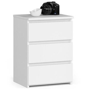 RAUMHIRSCH FURNITURE KOMODA bílá 57/40/35 obraz