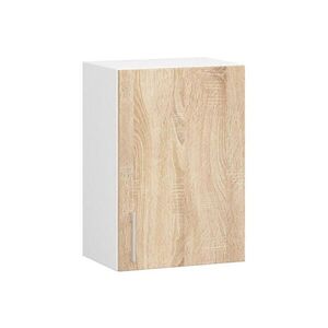RAUMHIRSCH FURNITURE ZÁVĚSNÁ SKŘÍŇ Bílá, dub Sonoma 58/40/30, 5 obraz