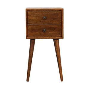 Artisan Furniture KOMODA Newton kaštan, 3 zásuvky, tmavě hnědá obraz