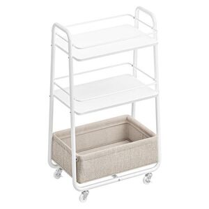 Boxxx SERVÍROVACÍ VOZÍK, bílá, béžová, 43/81/30 cm obraz