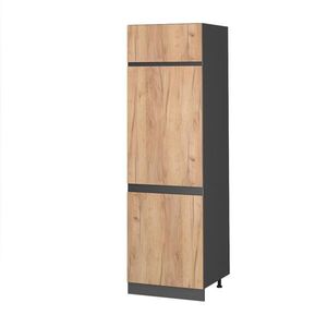 Vicco SKŘÍŇKA NA LEDNICI R-Line Zlatý mocný dub 60 cm Tvar J obraz