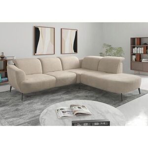 Sit & More ROHOVÁ SEDAČKA, textil, pískové barvy obraz