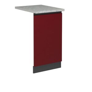 Vicco ČELNÍ PANEL MYČKY R-Line Červená 45 cm s pracovní deskou obraz