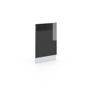 Vicco PŘEDNÍ PANEL Fame-Line Antracitový vysoký lesk 45 cm bez pracovní desky obraz