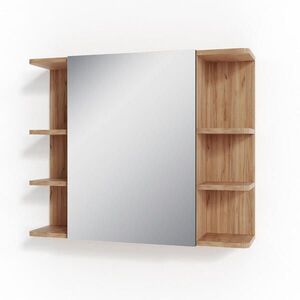Vicco KOUPELNOVÁ ZRCADLOVÁ SKŘÍŇKA Fynn Zlatý mocný dub 79.6 x 64 cm obraz