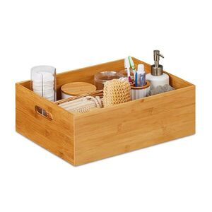 Relaxdays BEDÝNKA Přírodní bambus 40 cm obraz