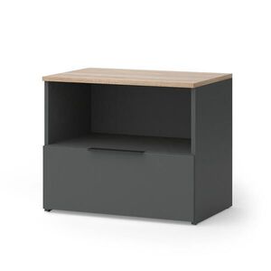 Vicco KREDENC Wido Anthracite/Sonoma 60 x 50 cm s klapkou obraz