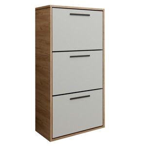 Kier Furniture BOTNÍK ASPER Dub Craft & Bílá obraz