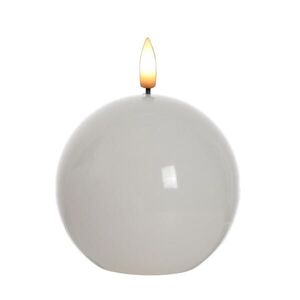 Mondex LED SVÍČKA, plast, bílá obraz