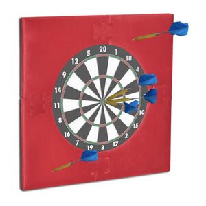 Relaxdays KROUŽEK Bordó EVA pěna R6 pro terč na šipky obraz