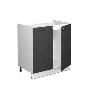 Vicco SKŘÍŇKA POD DŘEZ Fame-Line Antracitově zlatý 80 cm , PD Dub obraz