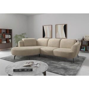 Sit & More ROHOVÁ SEDAČKA, textil, pískové barvy obraz