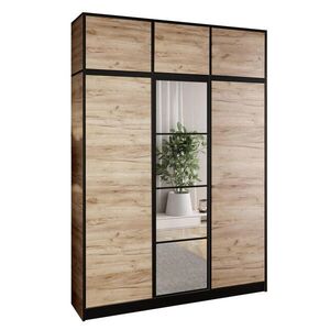 Kier Furniture ŠATNÍ SKŘÍŇ EDEN s nástavbou 3D Dub Craft obraz