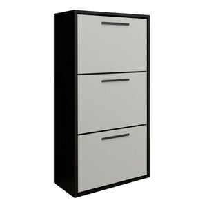 Kier Furniture BOTNÍK ASPER Černá & Bílá obraz