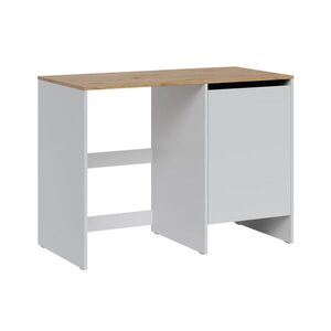 Vicco SKŘÍŇKA NA PRAČKU Viktor, Bílá/Řemeslný dub, 119.6 x 88.2 cm s 1 dveřmi obraz