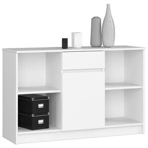 RAUMHIRSCH FURNITURE KOMODA bílá 77/120/40 obraz