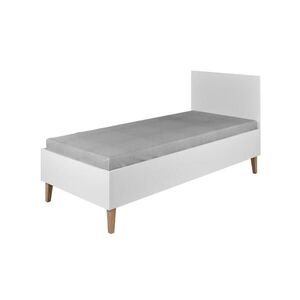 RAUMHIRSCH FURNITURE DĚTSKÁ POSTEL Kubi bez zásuvky a matrace, bílá, 180/80 obraz