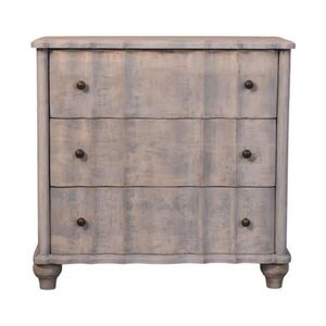 Artisan Furniture KOMODA povrch v barvě kaštanu, 2 zásuvky, zlatá a hnědá obraz