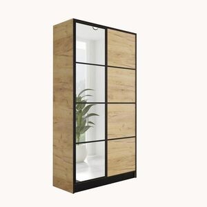Kier Furniture ŠATNÍ SKŘÍŇ EDEN 2D v2 - 105x205x39 cm - Dub Craft obraz