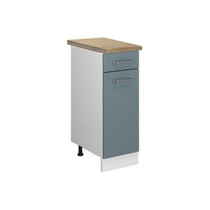 Vicco SPODNÍ SKŘÍŇKA KUCHYŇSKÉ LINKY R-Line Modrošedá 30 cm , PD Dub obraz