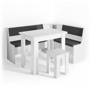 Vicco ROHOVÁ LAVICE Roman Bílá 150 x 120 cm se stolkem obraz