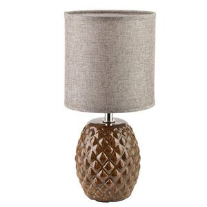Mondex LAMPA, keramika, hnědá obraz