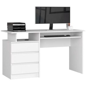 RAUMHIRSCH FURNITURE PSACÍ STŮL Bílá matná 77/135/60 obraz