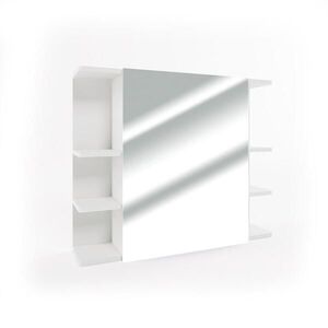 Vicco KOUPELNOVÁ ZRCADLOVÁ SKŘÍŇKA Fynn Bílá 79.6 x 64 cm obraz