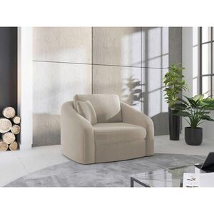 Sit & More KŘESLO, textil, pískové barvy obraz