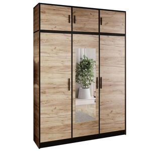 Kier Furniture ŠATNÍ SKŘÍŇ ROJ s nástavbou 3D Dub Craft obraz