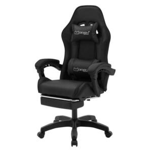 ML-DESIGN HERNÍ židle černá z umělé kůže obraz