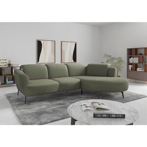 Sit & More ROHOVÁ SEDAČKA, textil, olivově zelená obraz