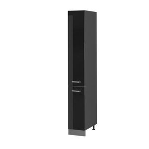 Vicco LÉKÁRNIČKOVÁ SKŘÍŇKA R-Line Černý vysoký lesk 30 cm obraz