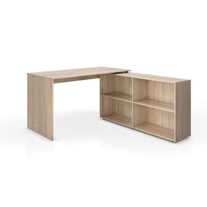 Vicco ROHOVÝ PSACÍ STŮL FlexPlus Sonoma 137 x 60 cm obraz