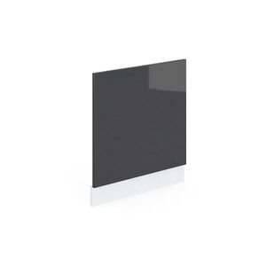Vicco PŘEDNÍ PANEL R-Line Antracitový vysoký lesk 60 cm bez pracovní desky obraz