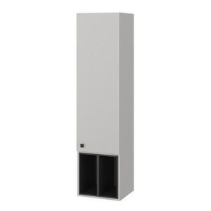 Vicco KOUPELNOVÁ SKŘÍŇKA Gerta Šedá 37.5 x 150 cm s dvířky a otevřenými přihrádkami obraz