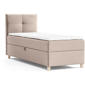 Beautysofa ČALOUNĚNÁ postel Helen Mini 103/206/106, béžová obraz