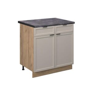Vicco SPODNÍ SKŘÍŇKA KUCHYŇSKÉ LINKY Fame-Line GreyBeige 80 cm , PD Antracit obraz