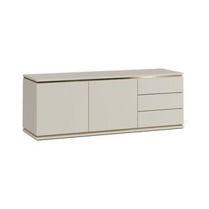 Vicco NÍZKÝ NÁBYTEK POD TELEVIZI Linette Kašmír 135 x 48.6 cm se 2 dvířky a 3 zásuvkami obraz
