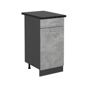 Vicco SPODNÍ SKŘÍŇKA KUCHYŇSKÉ LINKY R-Line Beton 40 cm , PD Antracit obraz