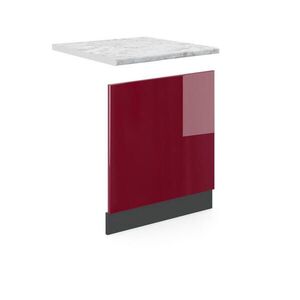 Vicco PŘEDNÍ PANEL R-Line Červená 60 cm , PD Mramor obraz