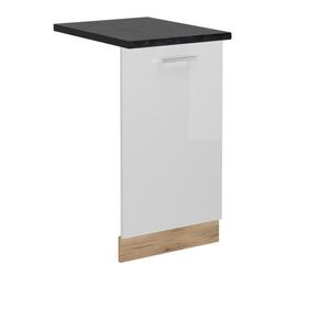 Vicco PŘEDNÍ PANEL R-Line Bílá vysoký lesk 45 cm , PD Antracit obraz